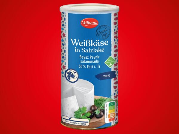 Weißkäse in Salzlake