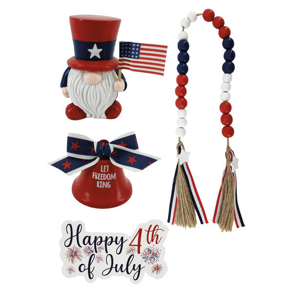 KIRKTON HOUSE 4th of July Americana Tray Objects