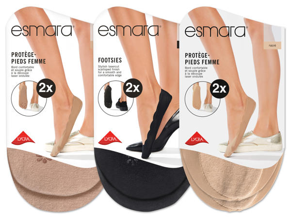 ESMARA(R) Damen Füßlinge, 2 Paar1