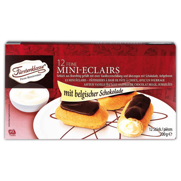12 Feine Mini-Eclairs