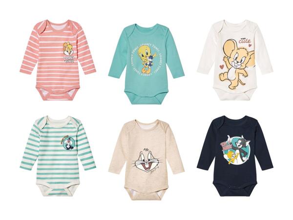 WARNER WORLD(R) Langærmet babybody