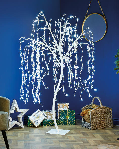 1.8m Jewelled LED Willow Tree