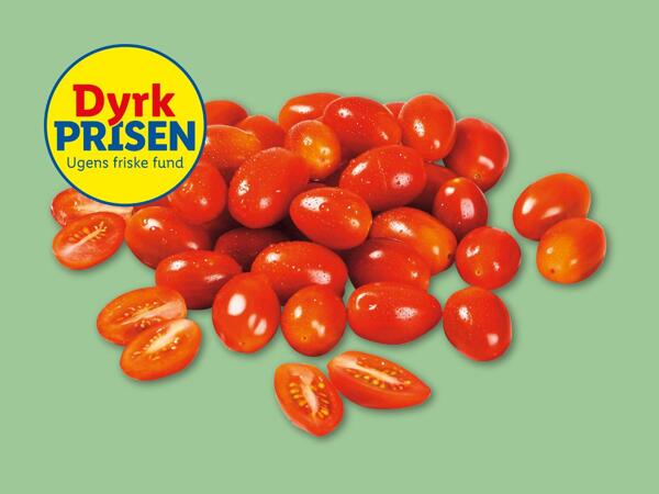 Danske snacktomater i spand