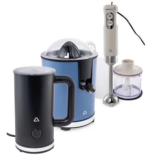 AMBIANO Retro Milchaufschäumer, Mixer, Presse