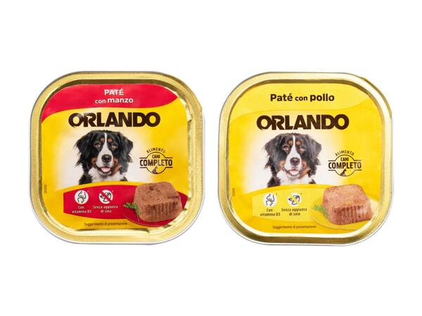 Dog food paté