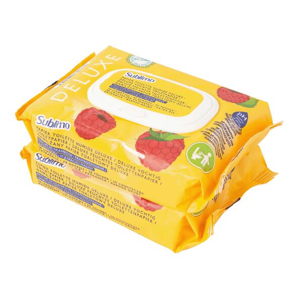 SUBLIMO(R) 				Deluxe vochtig toiletpapier