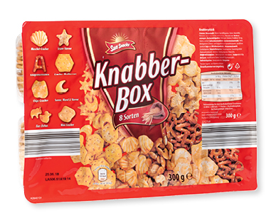 Mix di salatini "Knabberbox" SUN SNACKS