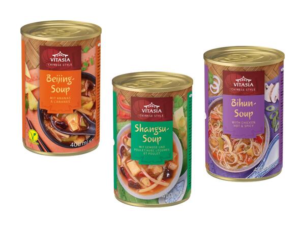 Soupes asiatiques