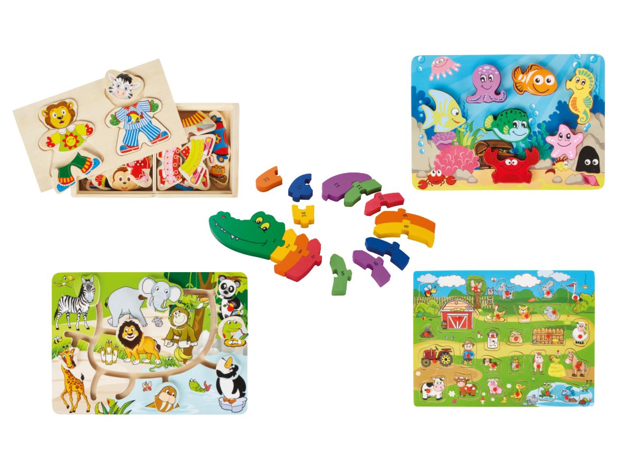 PLAYTIVE JUNIOR(R) Wooden Puzzle/Game