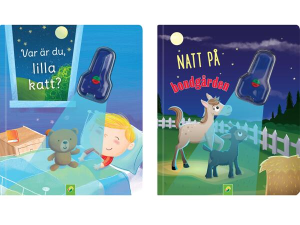 Bildbok med UV-ficklampa
