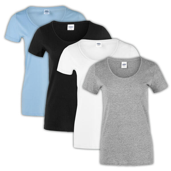 T-Shirt 4er-Pack