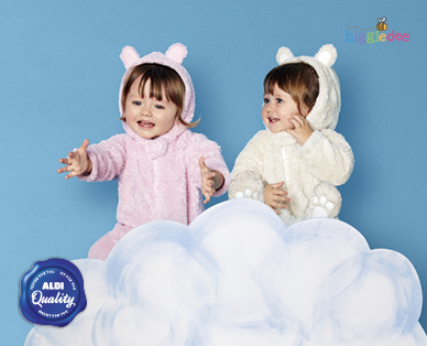 BABY FUR COVERALL WITH EARS