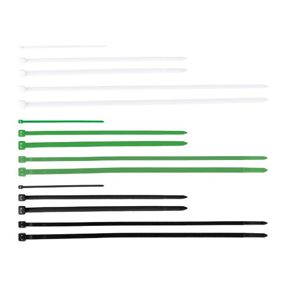 WORKZONE(R) 				Attache-câbles, 180 pcs