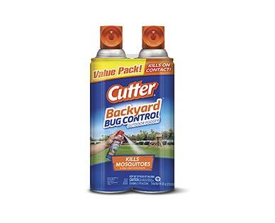 Cutter Backyard Bug Control Spray or 2-Pack Fogger