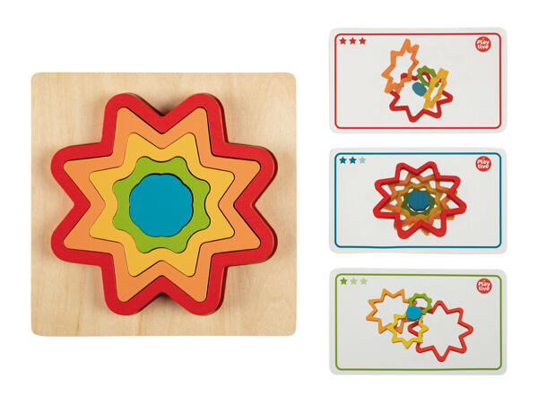 Playtive Wooden Rainbow Puzzle