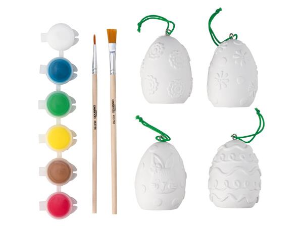 Paint your own easter decorations