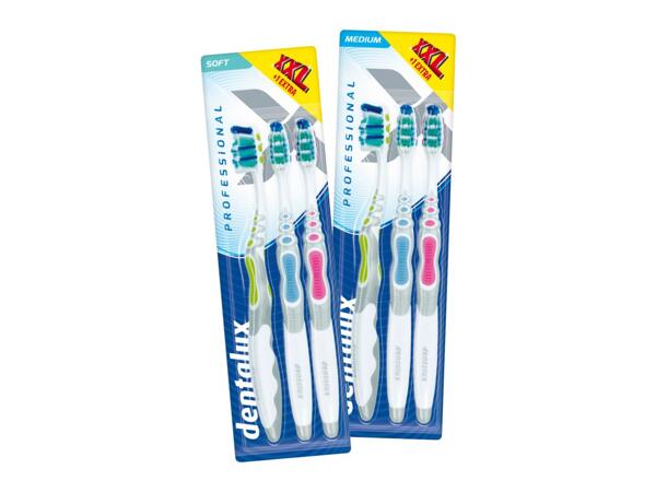 Professional Toothbrush, 3 pieces