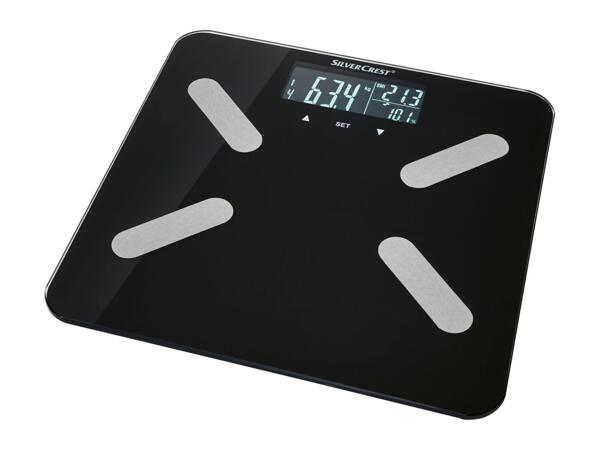 Silvercrest Personal Care Diagnostic Scales - Black
