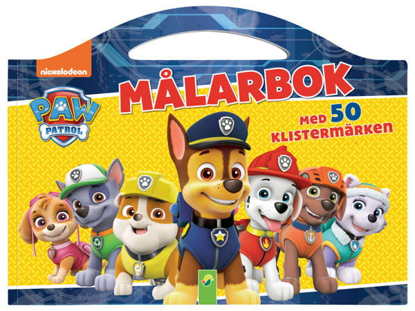 Bok med klistermärken