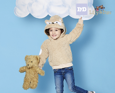 TODDLER FLEECE HOODED JACKET WITH EARS