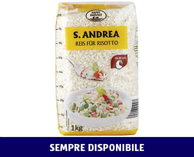 HAPPY HARVEST 
 RISO PER RISOTTO S. ANDREA