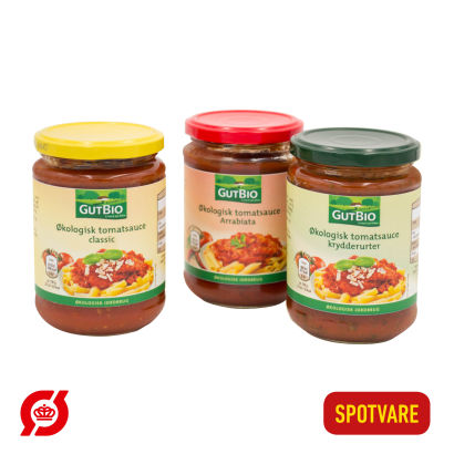 Økologisk tomatsauce