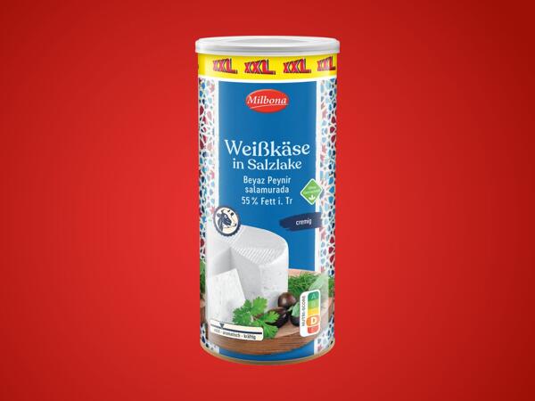 Weichkäse in Salzlake