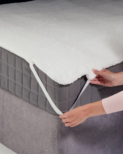 Double Fleece Mattress Protector