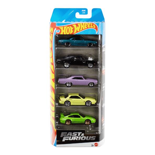 MATTEL(R) 				Petites voitures Hot Wheels, 5 pcs