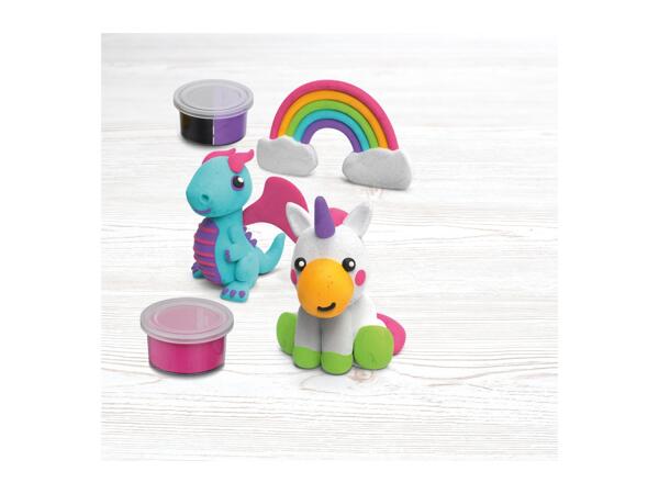 Crelando Mythical Creatures Modelling Clay - 6 Pieces