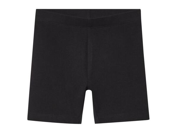 Girls' School Cycling Shorts - 2 Pack