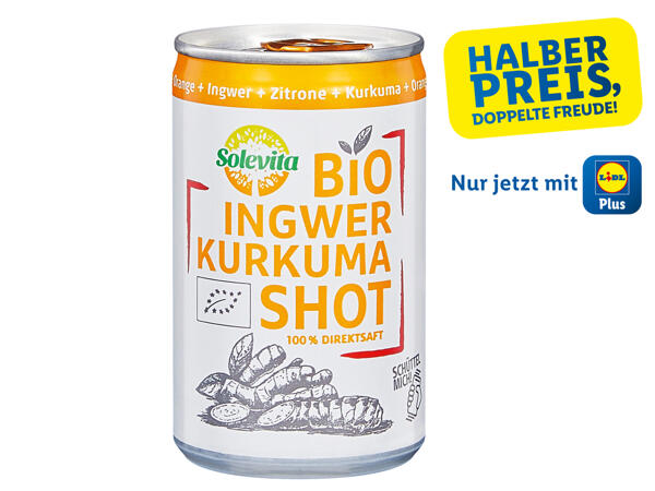 Bio Ingwer Kurkuma Shot