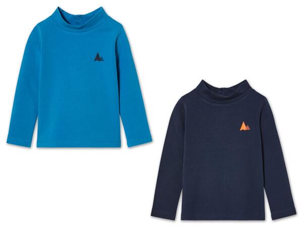Kleinkinder Thermo-Funktionsshirt, 2 Stück