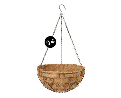 Hanging Baskets or Replacement Coco Liners 2pk