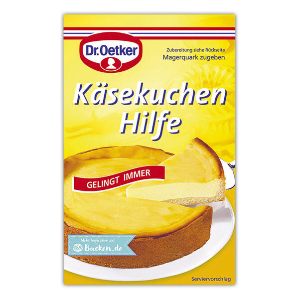 Käsekuchen Hilfe