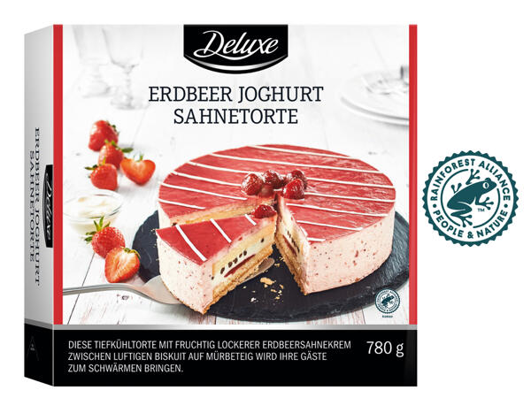 Erdbeer-Joghurt Sahnetorte