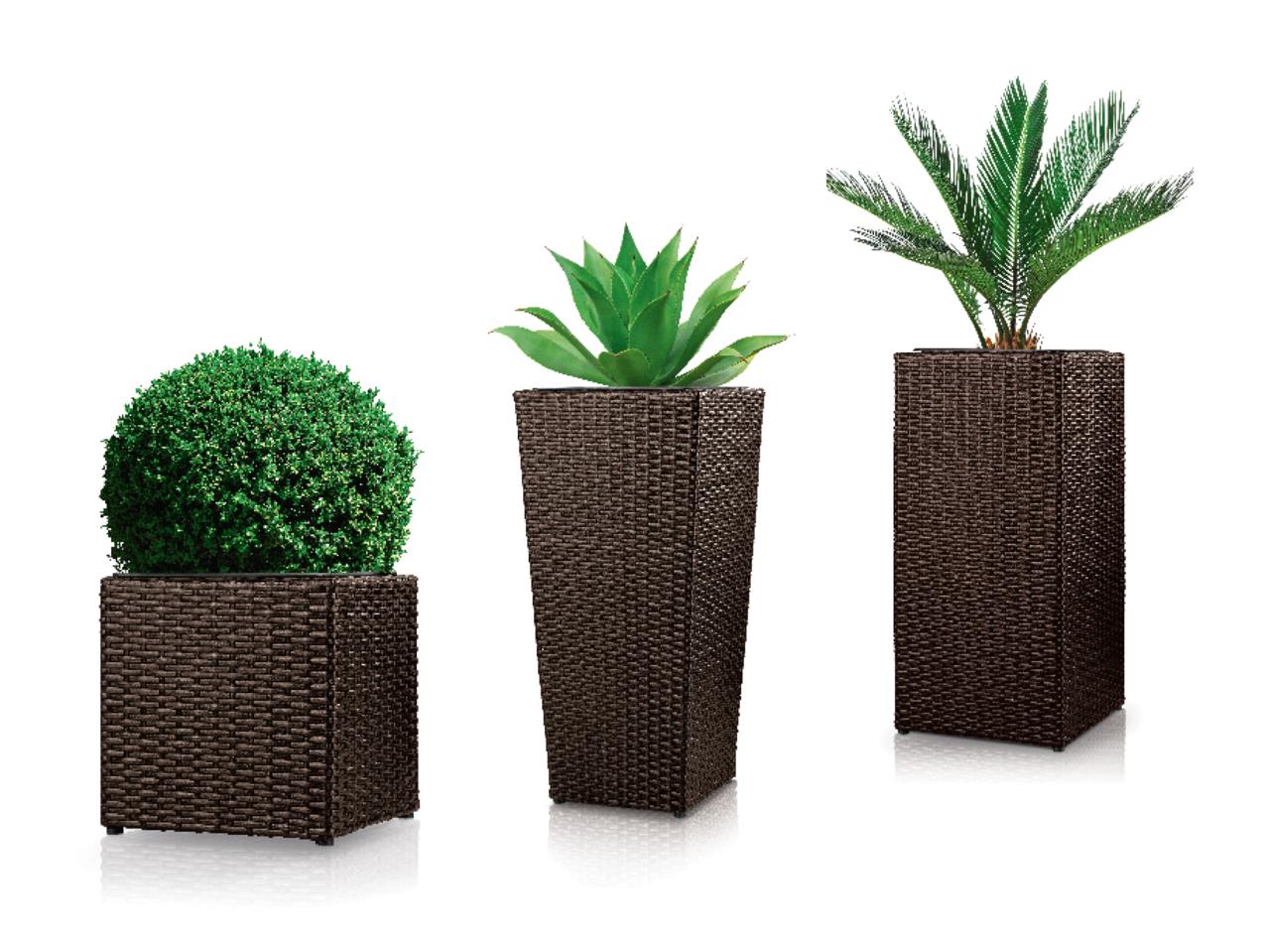 FLORABEST Wicker Planter