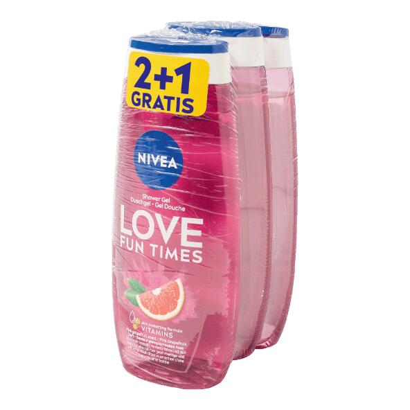 NIVEA(R) 				Douchegel, 3 st.
