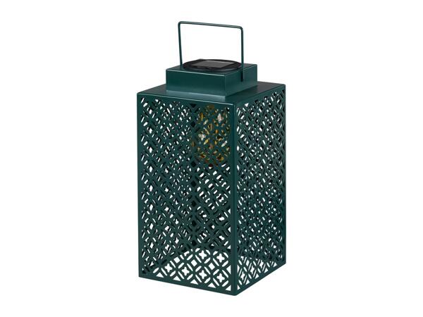 Livarno Home Green LED Solar Lantern