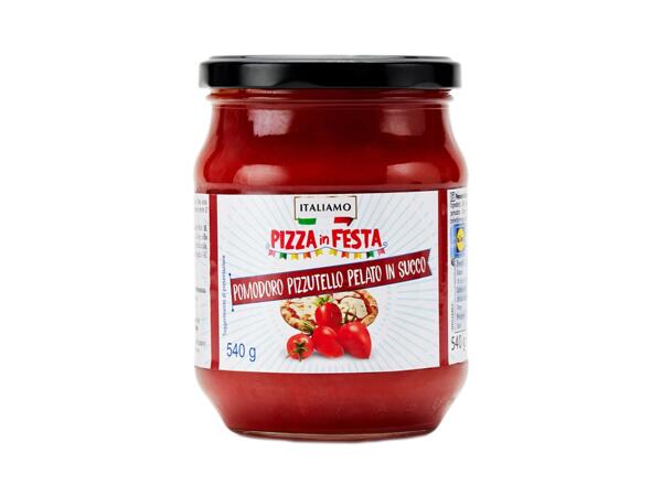 "Pizzutello" peeled Tomatoes in Sauce