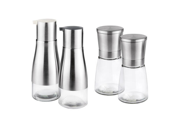 Salt- och pepparkvarn/dressing-set