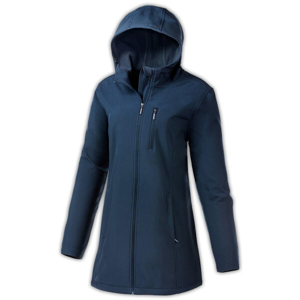 Modischer Softshell-Mantel