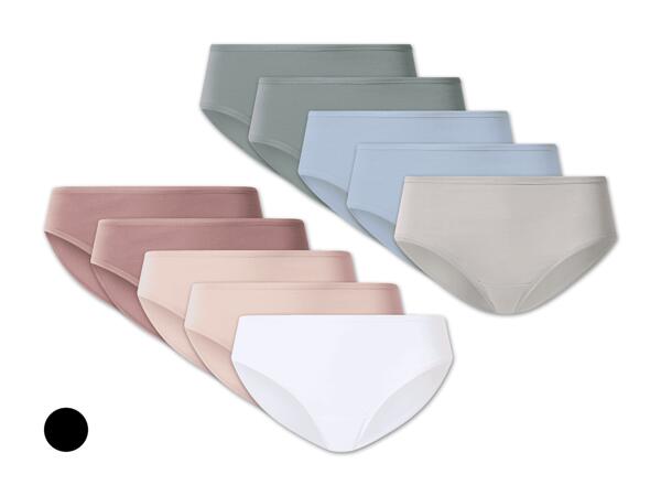 Damen Slips/Hipster, 5 Stück