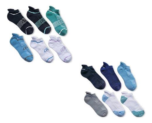 Crane Men's or Ladies 6 Pack Sports Socks