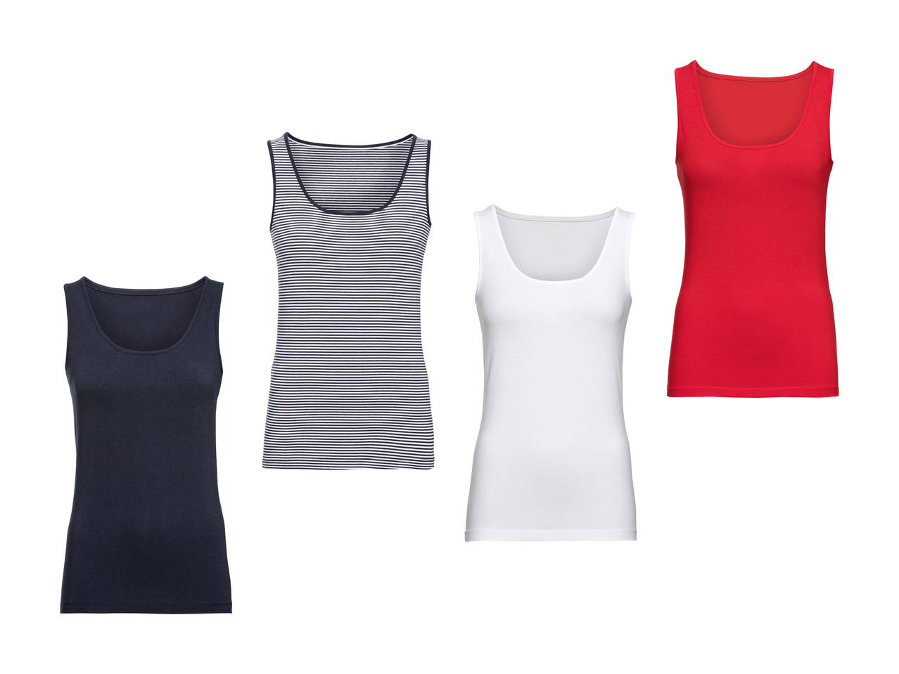Débardeurs pour femme, lot de 21