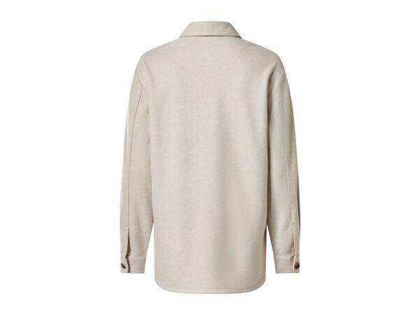 Esmara Ladies' Beige Fleece Overshirt