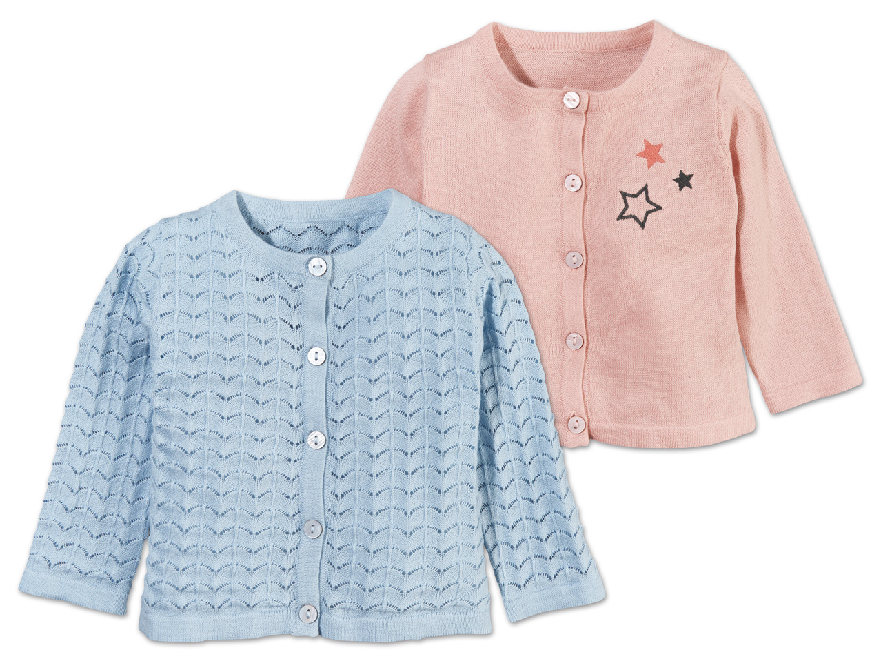 LUPILU(R)PURE COLLECTION Baby Strickjacke1