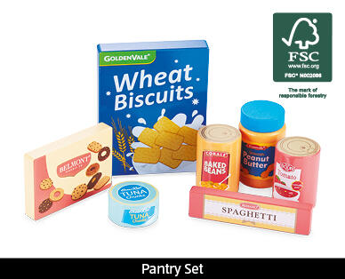 Wooden Play Food Sets