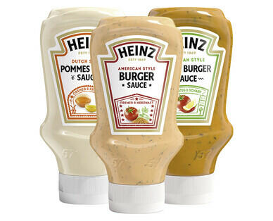 HEINZ 
 SAUCES SNACK