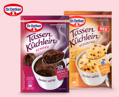 DR. OETKER Tassenküchlein/ Tassenpudding